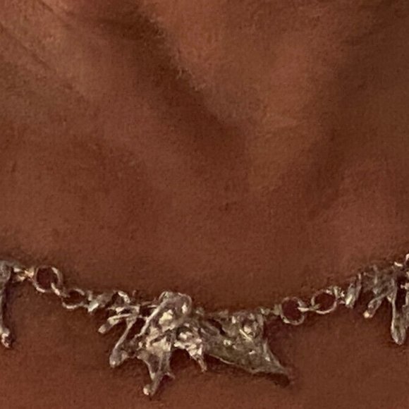 ❌❌❌ SOLD ❌❌❌ Monifa Edwards 1 of A Kind Handmade Sterling Silver Necklace - Picture 3 of 7